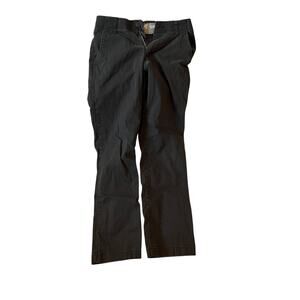 Lee Slim Straight Black Chino Work Pants Mens 29x30